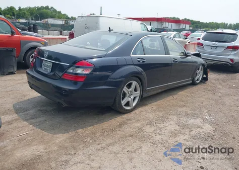 2007 Mercedes-Benz S 550 from USA, damaged, VIN WDDNG71X47A108623